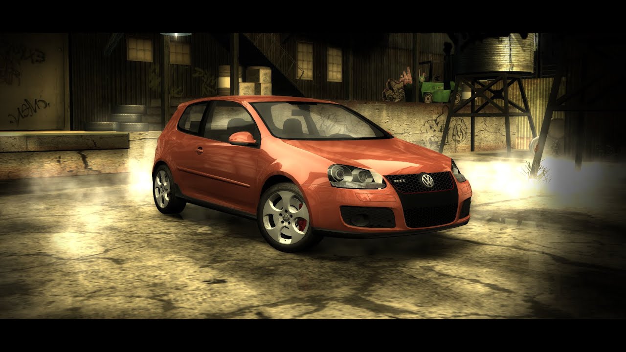 Need For Speed Most Wanted Volkswagen [DIESEL ENGINE MOD] Golf GTI