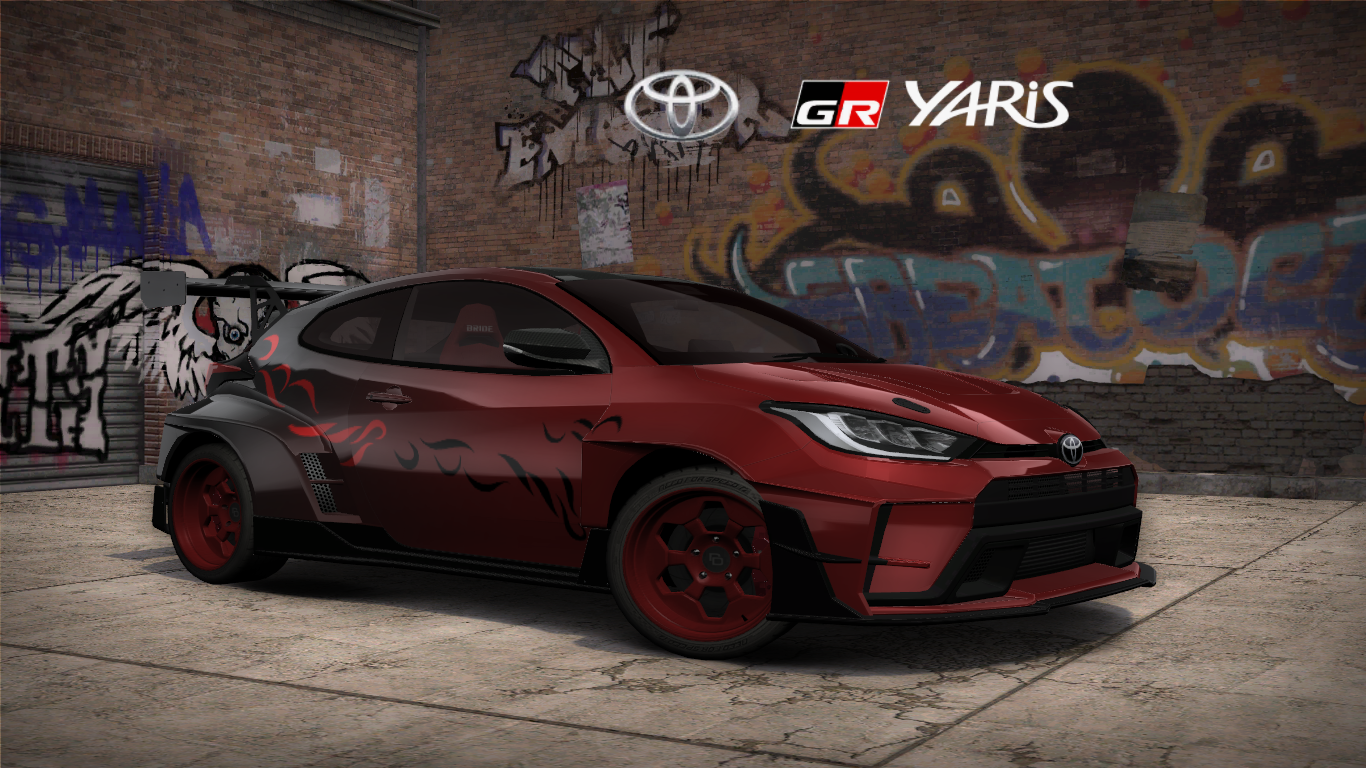Need For Speed Most Wanted Toyota GR Yaris 1st Edition RZ High Performance (Drift Spirit : Murgleys) (Addon/Replace Vinyl)